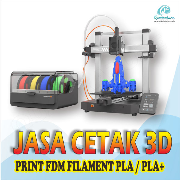 Custom Jasa Cetak Print 3D FDM Filament PLA / PLA+