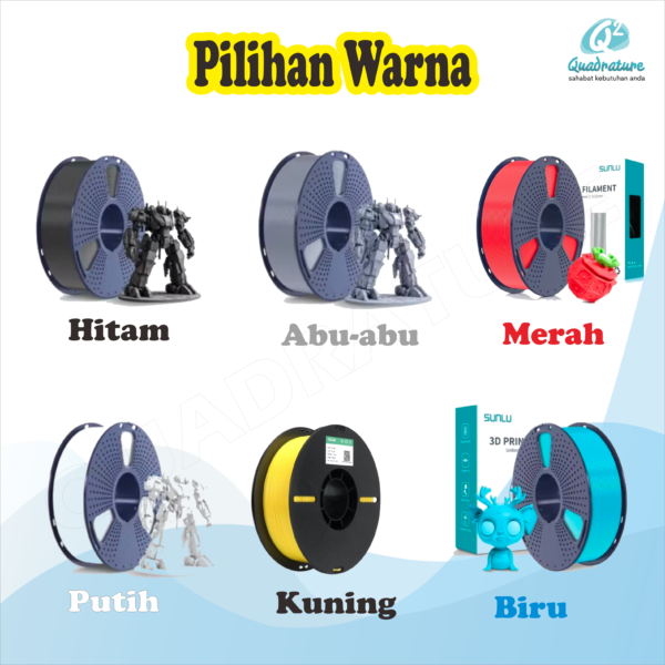 Custom Jasa Cetak Print 3D FDM Filament PLA / PLA+