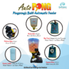 Swing Autopong Robopong Alat Mesin Pengumpan Bola Pingpong Tenis Meja Otomatis Quadrature