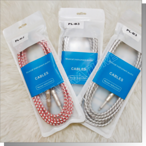 Cable Kabel Jack Jek Guitar Gitar Audio 6.5 mm Deviser 3 Meter Low Noise