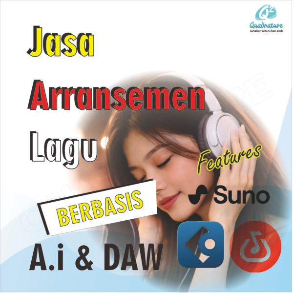 Custom Jasa Aransemen Lagu Cover Remix Berbasis Ai Cubase Bandlab