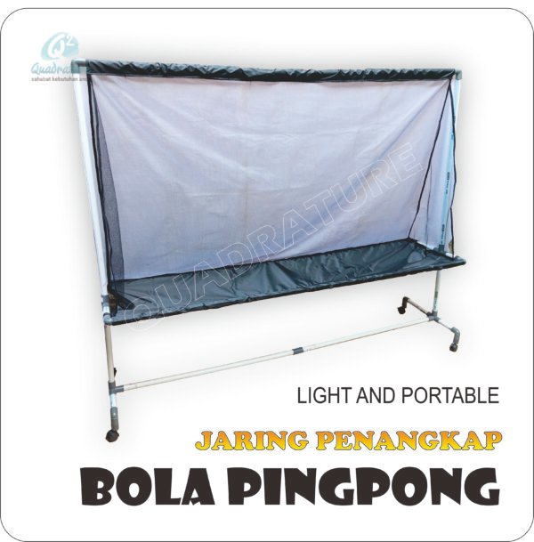 Pic 01B Jaring Net Penangkap Pengumpul Bola Tenis Meja Pingpong Ringan dan Portable