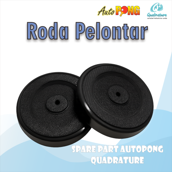 Roda Pelontar 01 Roda Pelontar plus Rubber Spare Part Autopong Quadrature Robot Pingpong / Tenis Meja