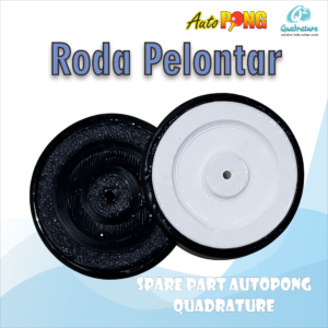 Roda Pelontar plus Rubber Spare Part Autopong Quadrature Robot Pingpong / Tenis Meja
