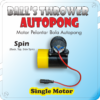 Single Motor 3D Single Motor Pelontar Bola Pingpong Ball's Thrower Autopong Robopong Outdoor