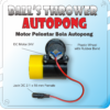 Single Motor Pelontar Bola Pingpong Ball's Thrower Autopong Robopong Outdoor
