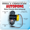 Double Motor Pelontar Bola Pingpong Ball's Thrower Autopong Robopong Outdoor