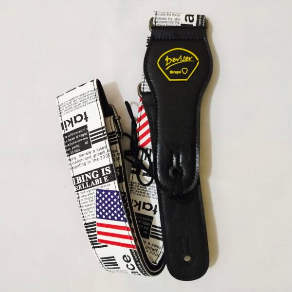 Tali Gitar Guitar Strap Deviser Motif Lebar 50 mm