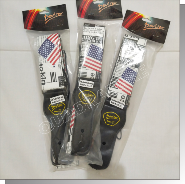 Tali Gitar Guitar Strap Deviser Motif Lebar 50 mm